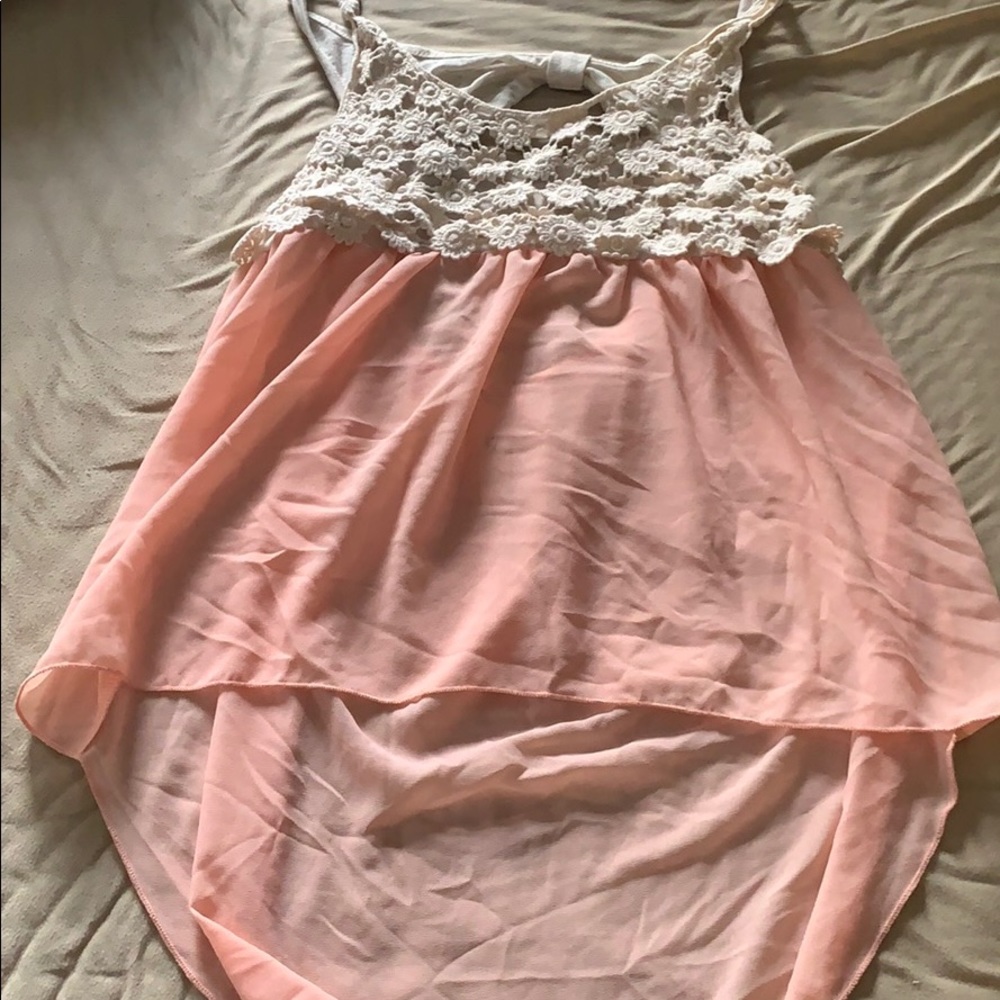 Crochet Open Back Top